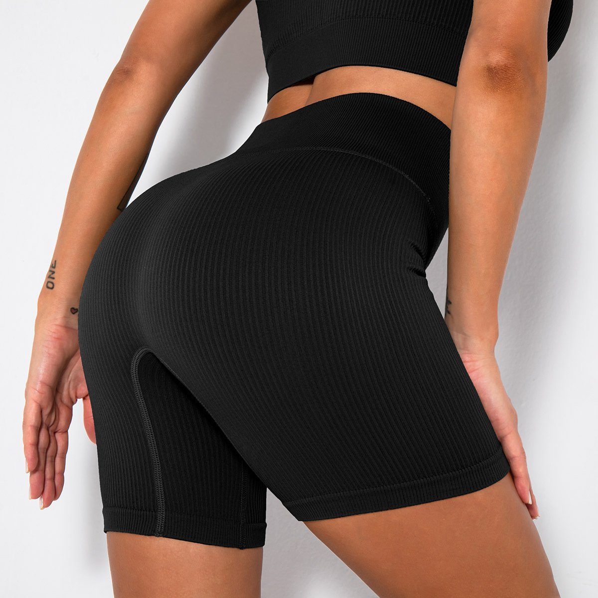 Sports Shorts Gym Seamless Push Up Shorts Women Fitness High Waist Solid Booty Lifting Summer short