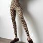 REVIVAL FITNESS Gym Workout Pants Female Autumn New Leopard Print High Waist Leggins Women Quick-Drying Fitness Squat Legging