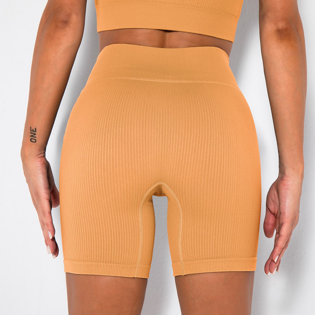 Sports Shorts Gym Seamless Push Up Shorts Women Fitness High Waist Solid Booty Lifting Summer short
