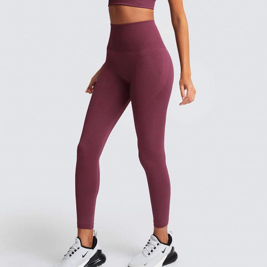 Fitness High Waist Legging Tummy Control Seamless Energy Gymwear Workout Running Activewear Pants Hip Lifting Trainning Wear