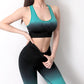 New High Strength Shockproof Running Bra Women Sexy I-Shaped Gym Workout Crop Vest Bra Women Breathable Quick Dry Sports Br