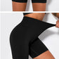 Seamless high Waist shorts Push Up Sport Women Fitness Running Pants Energy Seamless Leggings Gym Girl Tight Short Pants