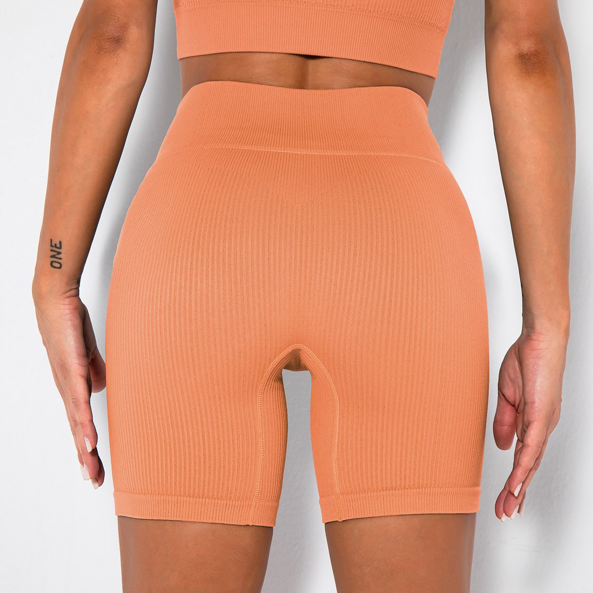 Sports Shorts Gym Seamless Push Up Shorts Women Fitness High Waist Solid Booty Lifting Summer short
