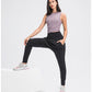 Women Tummy Control Lightweight Sport Fitness Pants Women Leisure Stretch Joggers Running Workout Legging Pocket Pants