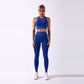Snake Pattern Fitness Sports Set Women Seamless Bra   High Waist Gym Legging 2 Piece Sportwear Workout Tanks Sport Outfit Sets
