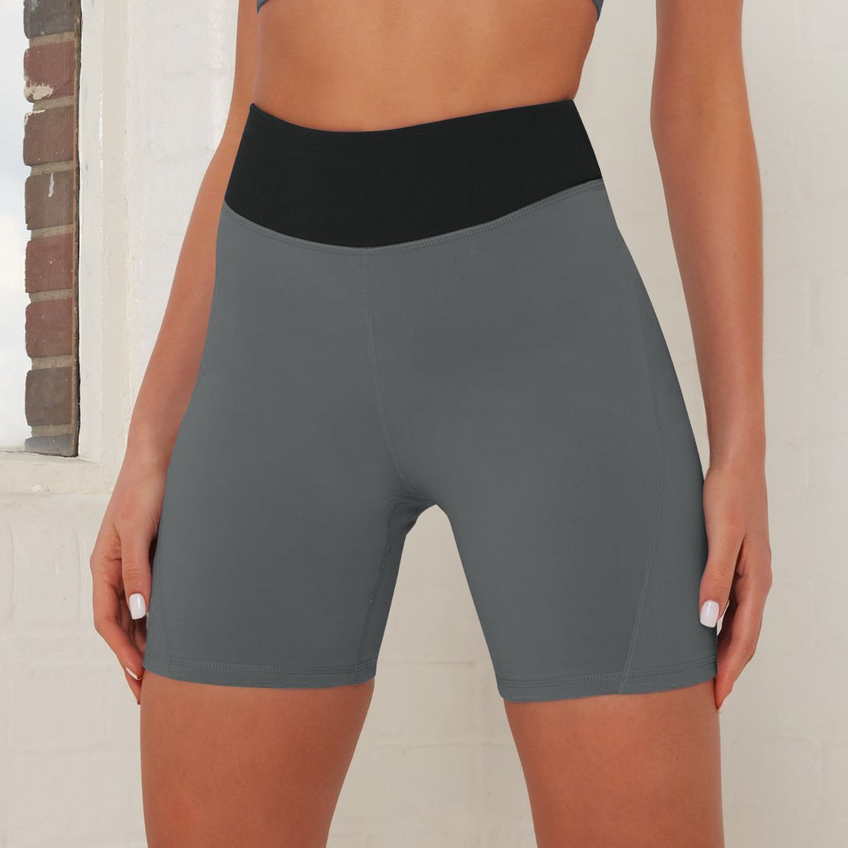 New Women Workout Short Leggings 2022 Women Summer Athletic High Waisted Pants Fitness Running Clothing Women Biker Shorts