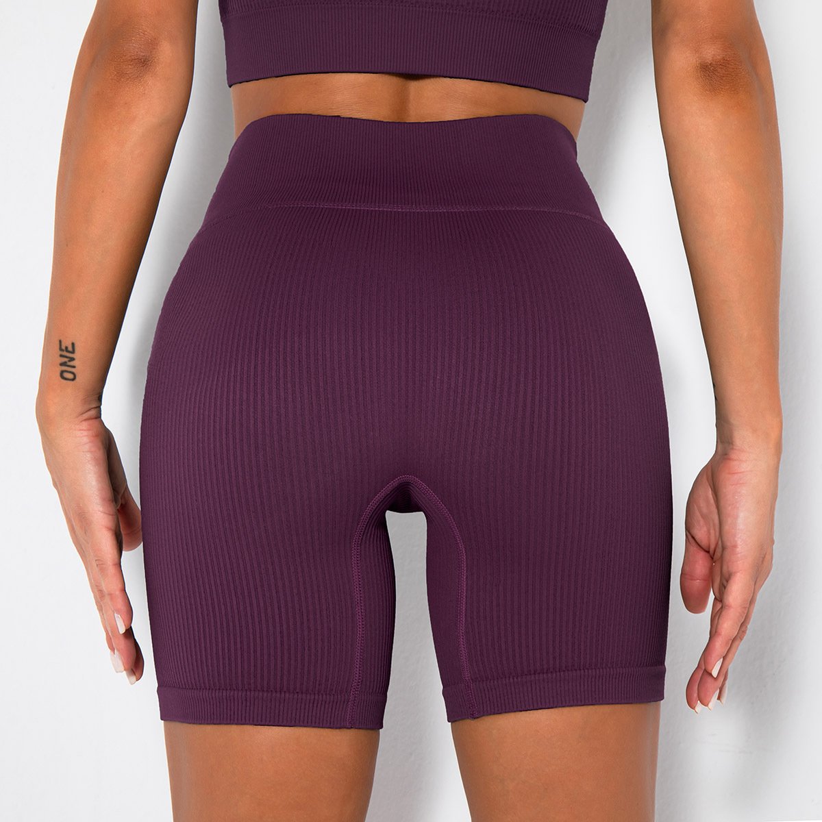 Sports Shorts Gym Seamless Push Up Shorts Women Fitness High Waist Solid Booty Lifting Summer short