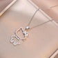 2PCS Necklaces, Kitty New Style Design Pendant, Fashionable Titanium Steel Necklace