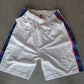 QIMEIGUOJI Shorts Tear Button Away Knee Sport Pants White Short Running Shorts