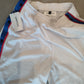 QIMEIGUOJI Shorts Tear Button Away Knee Sport Pants White Short Running Shorts