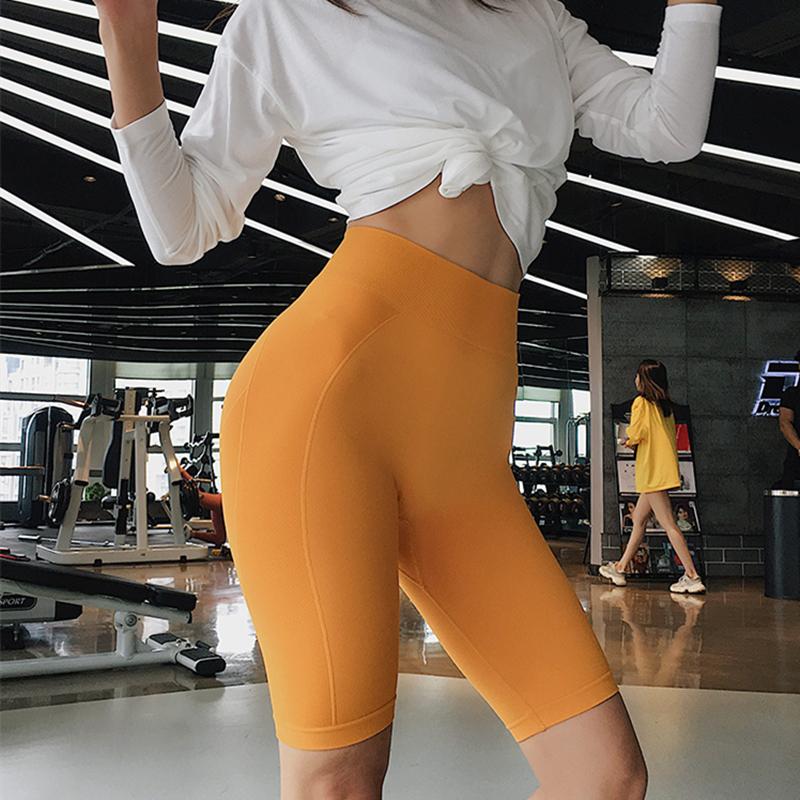 Women High Waist Energy Seamless Legging Short Leggings Push Up Hip Summer Gym Pants Fitness Sports Leggings Workout Wear