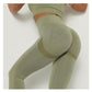 Winter Fitness Set Sports Suit Women Workout Sports Outfit Fitness Set Wear High Waist Gym Seamless Workout Clothes For Women