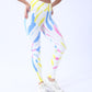 Seamless Women Leggings Fashion Tie Dye Printed Skinny Jeggings Workout High Waist Elastic Push Up Leggings Mujer