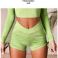 Summer Fitness Shorts Women Seamless High Waist Sport Gym Short Pant Female Beach Running Workout Short Pants Bottoms