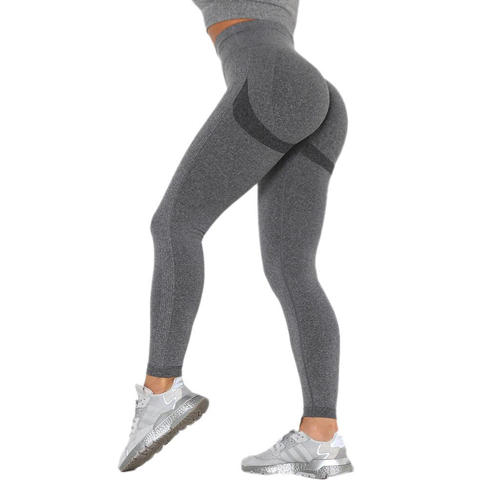 Seamless Sport Leggings Sexy Hip Lift Women Fitness Legginsy Pants High Waist Squat Proof Sports Workout Running Pants Compress