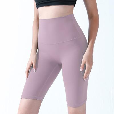 Summer Women Short Leggings Sexy Gym Fitness High Waist Leggins Push Up Elasticity Solid Color Workout Squat Pants