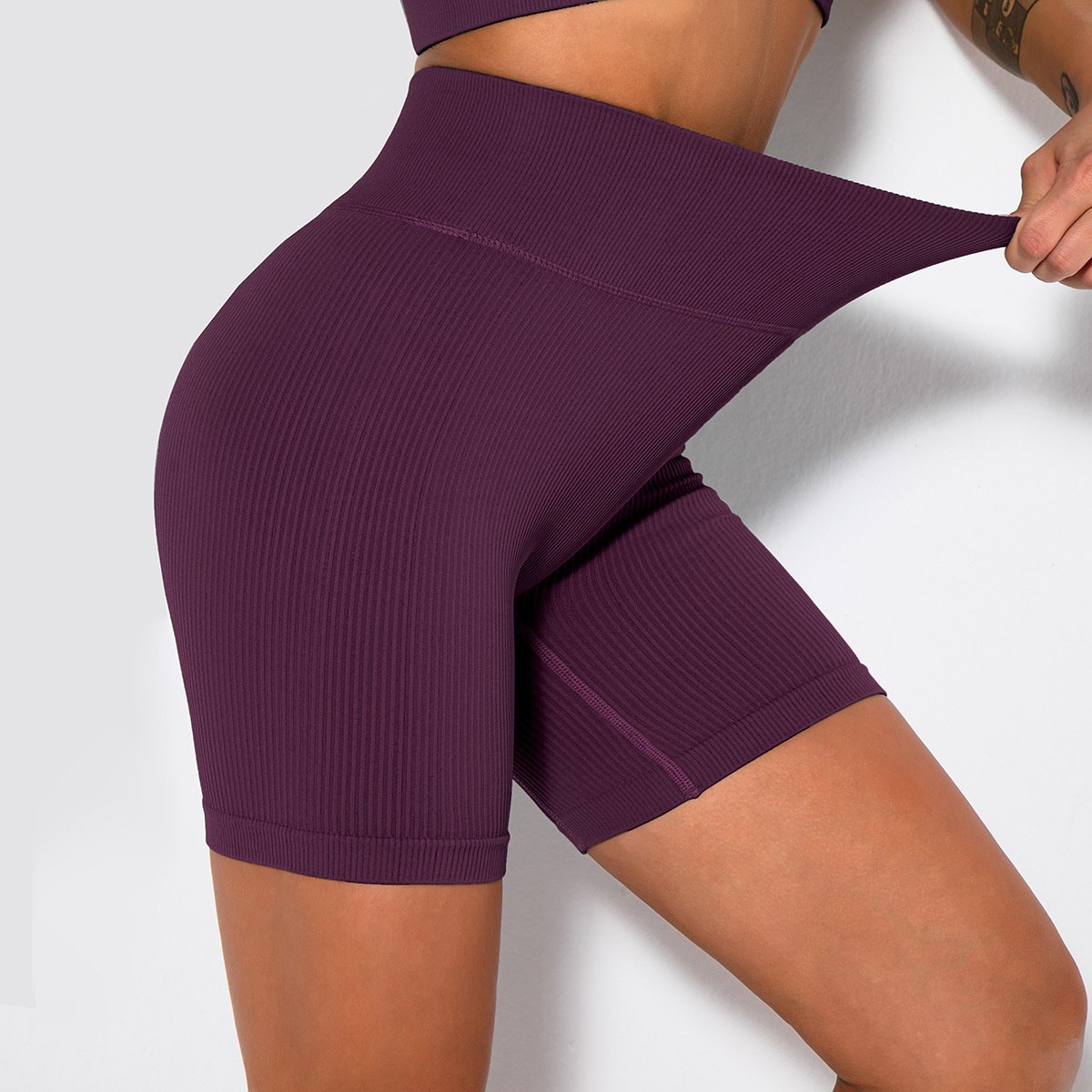 Seamless high Waist shorts Push Up Sport Women Fitness Running Pants Energy Seamless Leggings Gym Girl Tight Short Pants