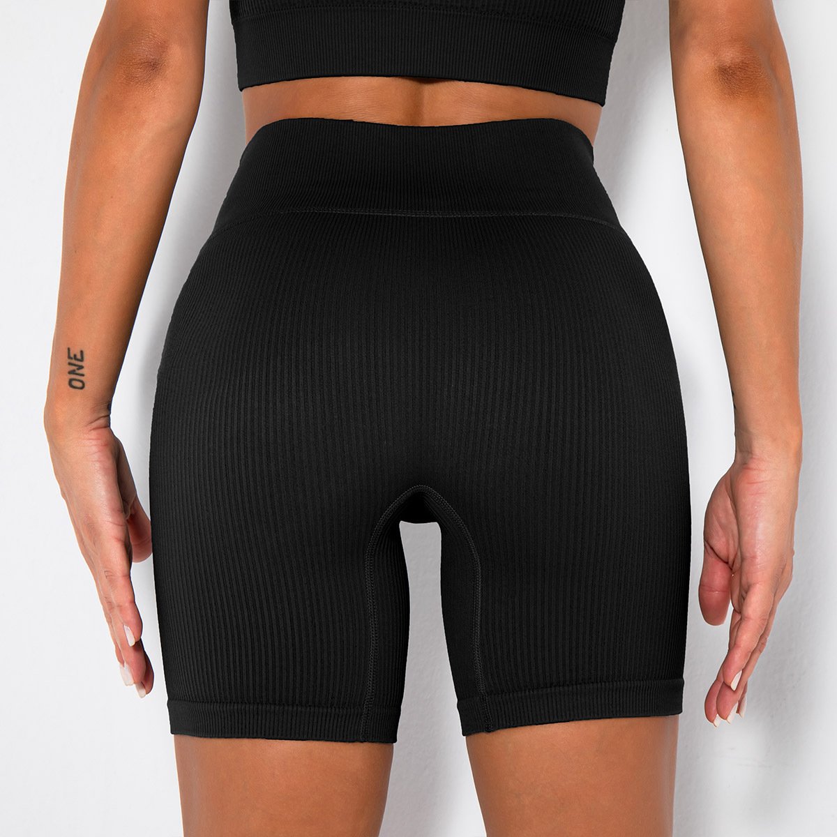 Sports Shorts Gym Seamless Push Up Shorts Women Fitness High Waist Solid Booty Lifting Summer short