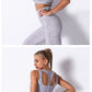 Seamless Sports Bra Women Vital Fitness Cropped Top Padded Push Up Sports Bra Gym Brassiere Femme Workout Racerback Active Wear