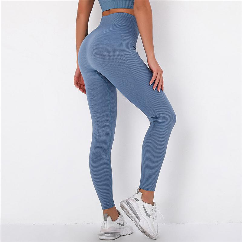 Seamless Sexy Sport Pants for Women Running Sportswear Gym Leggings High Waist Workout Compression Gym Fitness Leggings Pants