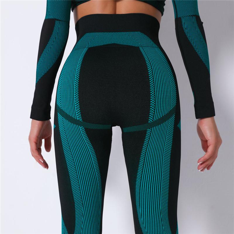 Women Sexy Gym Running Sports Leggings Pants Push Up Jeggings Seamless Sports Pants Training Workout Stretch Fitness Leggings