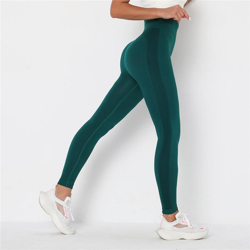 Women New Gym Sports Leggings Women High Waist Push Up Elastics Yuga Pants Fitness Jogging Workout Running Leggins wear