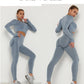 Winter Fitness Set Sports Suit Women Workout Sports Outfit Fitness Set Wear High Waist Gym Seamless Workout Clothes For Women