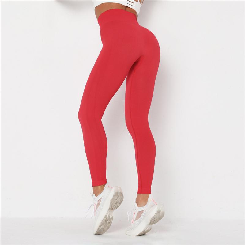 Women New Gym Sports Leggings Women High Waist Push Up Elastics Yuga Pants Fitness Jogging Workout Running Leggins wear