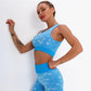 Women Hollow Out Back Sports Bra Seamless Sport Bra Running Sports underwear Fitness Crop Tops Bra Fitness Track And Field