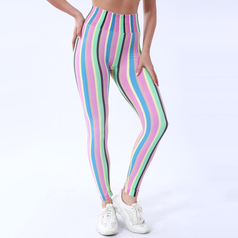 Seamless Women Leggings Fashion Tie Dye Printed Skinny Jeggings Workout High Waist Elastic Push Up Leggings Mujer