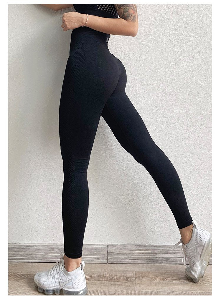 New Athletic High Waist Energy Seamless Leggings Push Up Sport Women Fitness Running Pants Booty Leggings Gym leggins