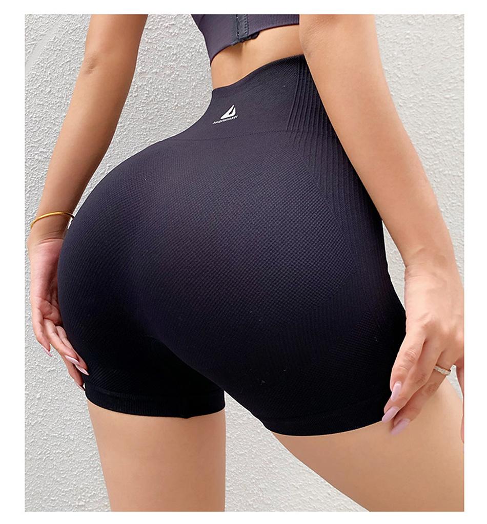 Sexy Booty Push Up Sport Shorts Women Fitness Spandex High Waist Gym Shorts Seamless Running Biker Short Leggings