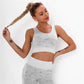 Women Hollow Out Back Sports Bra Seamless Sport Bra Running Sports underwear Fitness Crop Tops Bra Fitness Track And Field