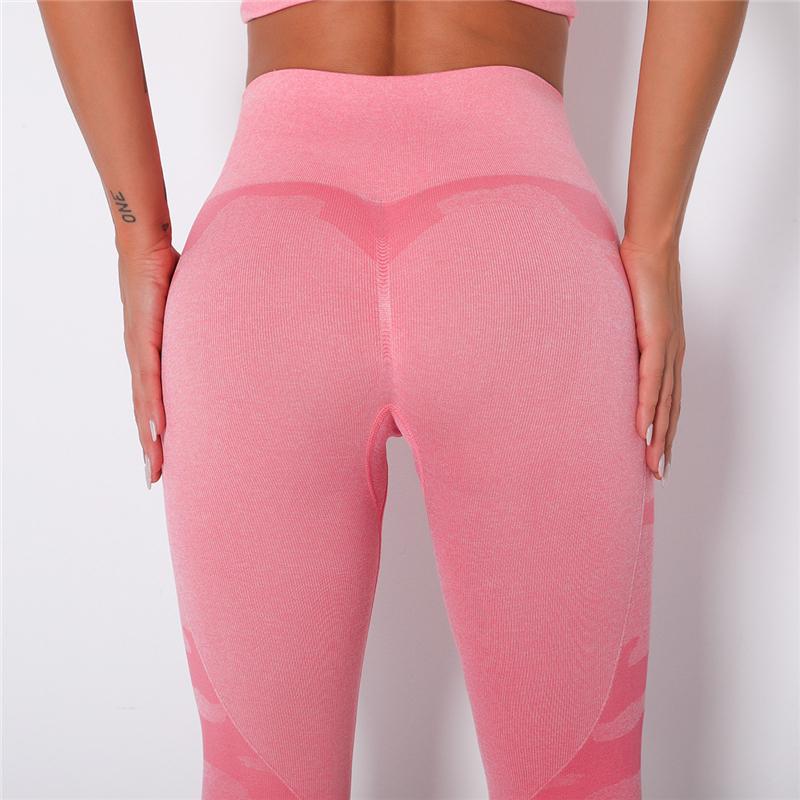 Sport Leggings Women Camouflage High Waist Seamless Gyms Leggings Pants Women Fitness Push Up Leggings Workout Elastic Jeggings