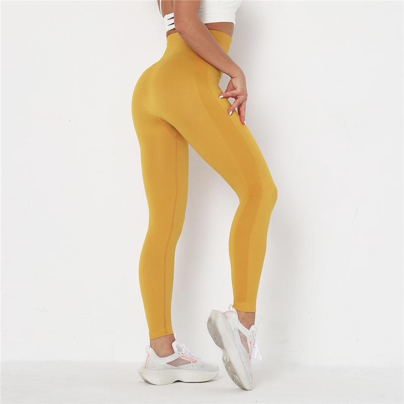 Women New Gym Sports Leggings Women High Waist Push Up Elastics Yuga Pants Fitness Jogging Workout Running Leggins wear