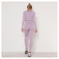 Winter Fitness Set Sports Suit Women Workout Sports Outfit Fitness Set Wear High Waist Gym Seamless Workout Clothes For Women