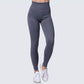 Two Piece Suit For Gym Fitness Long Sleeve Crop Top Leggings Sport Tracksuit Women Gym Clothing Ensemble Jogging Femme