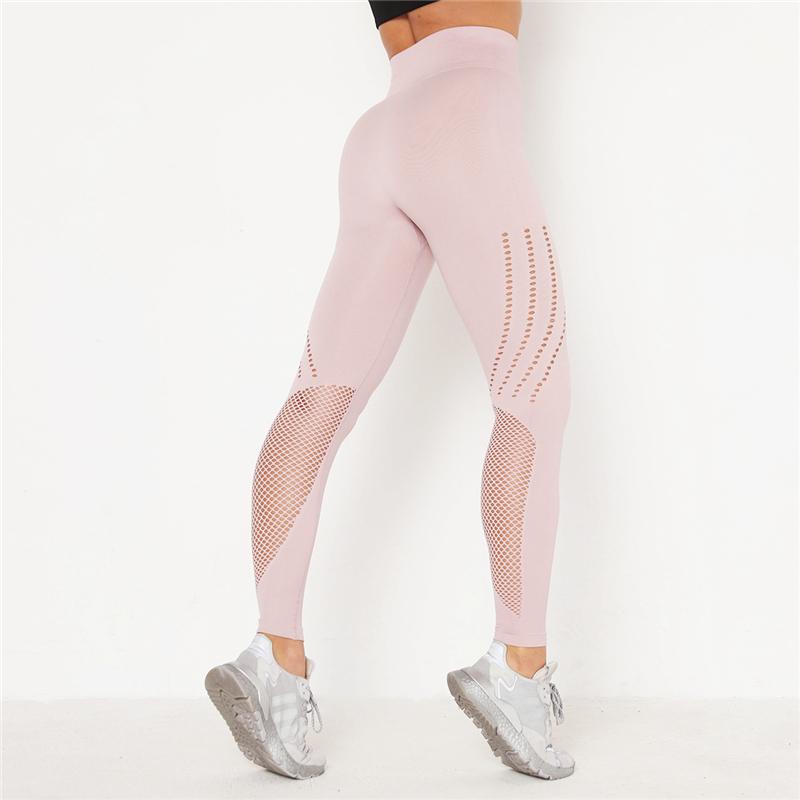 New Gym High Waist Seamless Legging Women's Sport Pants Femme Push Up Fitness Elastic Workout Pants Sports Leggings Women