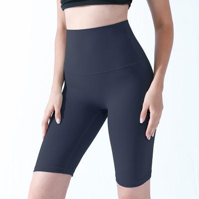 Summer Women Short Leggings Sexy Gym Fitness High Waist Leggins Push Up Elasticity Solid Color Workout Squat Pants