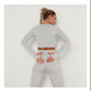 Winter Fitness Set Sports Suit Women Workout Sports Outfit Fitness Set Wear High Waist Gym Seamless Workout Clothes For Women