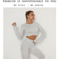 Winter Fitness Set Sports Suit Women Workout Sports Outfit Fitness Set Wear High Waist Gym Seamless Workout Clothes For Women