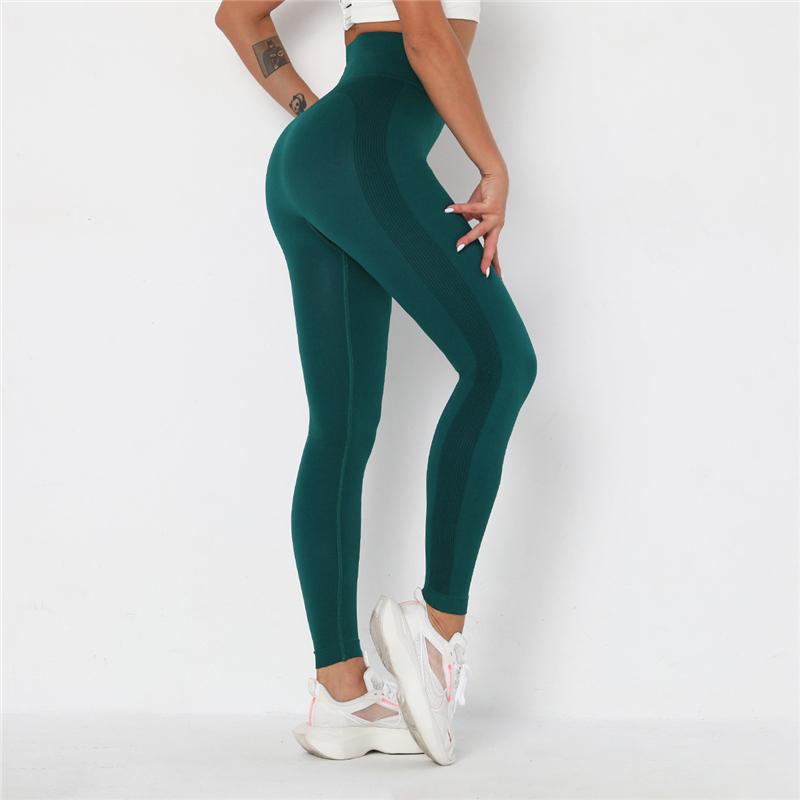 Women New Gym Sports Leggings Women High Waist Push Up Elastics Yuga Pants Fitness Jogging Workout Running Leggins wear