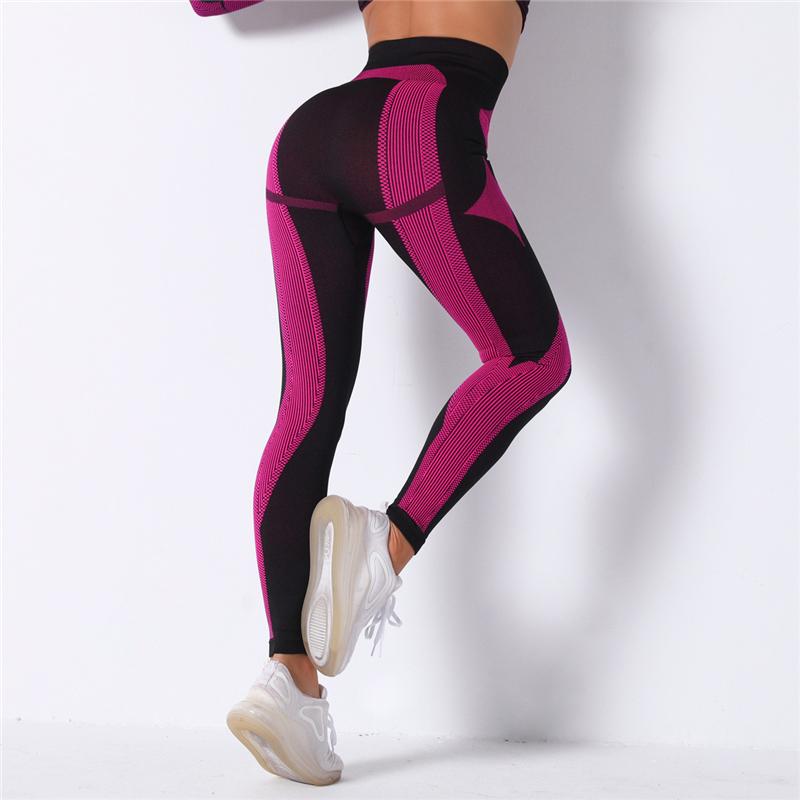 Women Sexy Gym Running Sports Leggings Pants Push Up Jeggings Seamless Sports Pants Training Workout Stretch Fitness Leggings