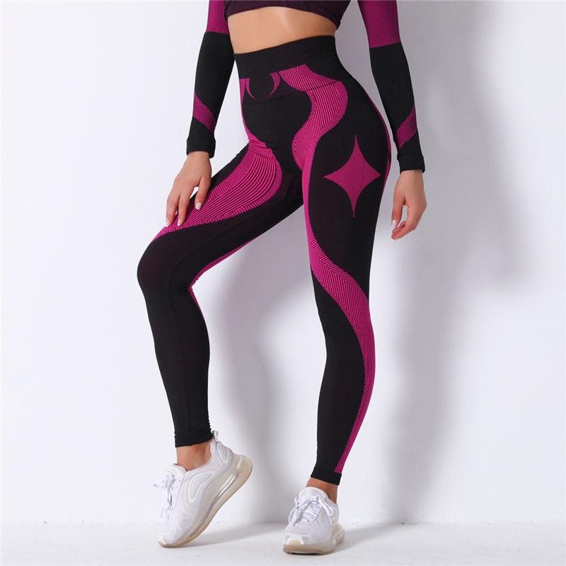 Women Sexy Gym Running Sports Leggings Pants Push Up Jeggings Seamless Sports Pants Training Workout Stretch Fitness Leggings