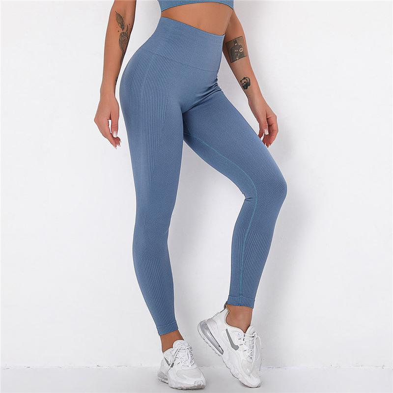 Seamless Sexy Sport Pants for Women Running Sportswear Gym Leggings High Waist Workout Compression Gym Fitness Leggings Pants