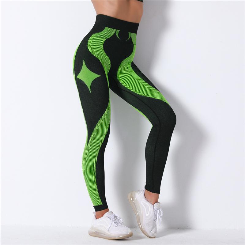 Women Sexy Gym Running Sports Leggings Pants Push Up Jeggings Seamless Sports Pants Training Workout Stretch Fitness Leggings