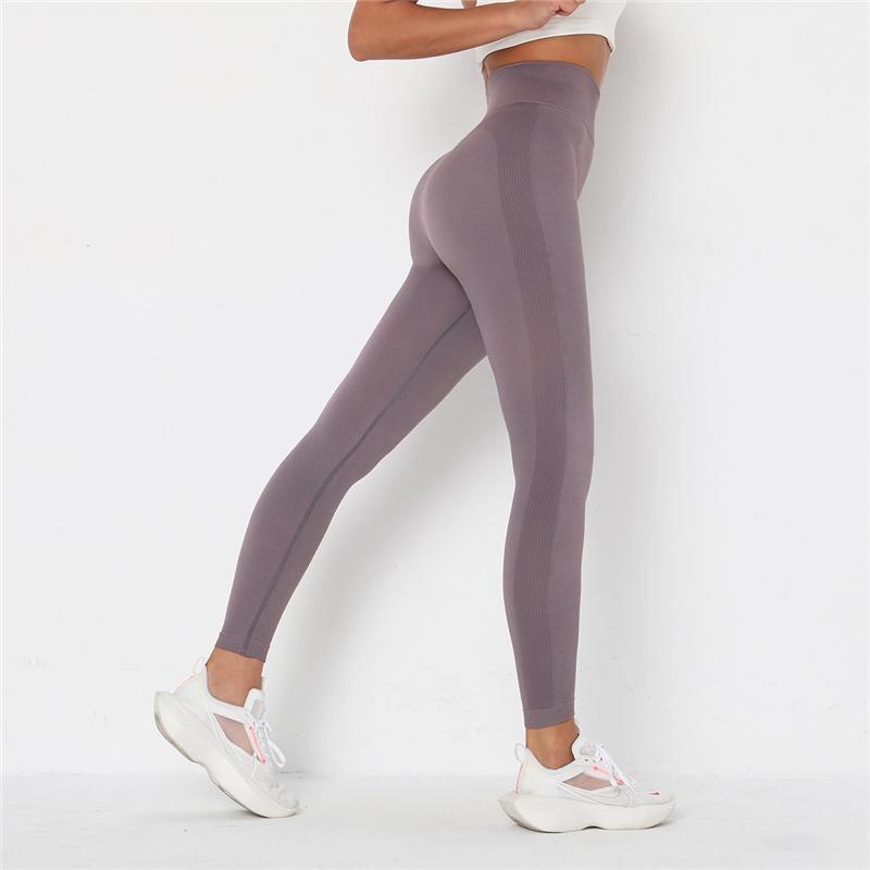 Women New Gym Sports Leggings Women High Waist Push Up Elastics Yuga Pants Fitness Jogging Workout Running Leggins wear