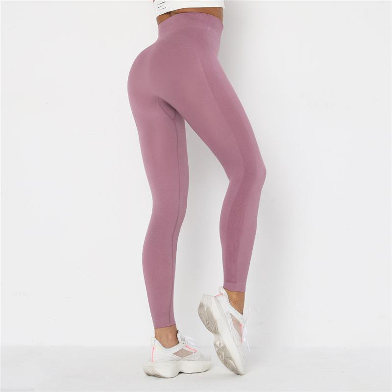 Women New Gym Sports Leggings Women High Waist Push Up Elastics Yuga Pants Fitness Jogging Workout Running Leggins wear