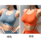 Women Shockproof Sports Bra Seamless Sports Running Fitness Brassiere Crop Tops Activewear Push Up Workout Women Underwear Gym