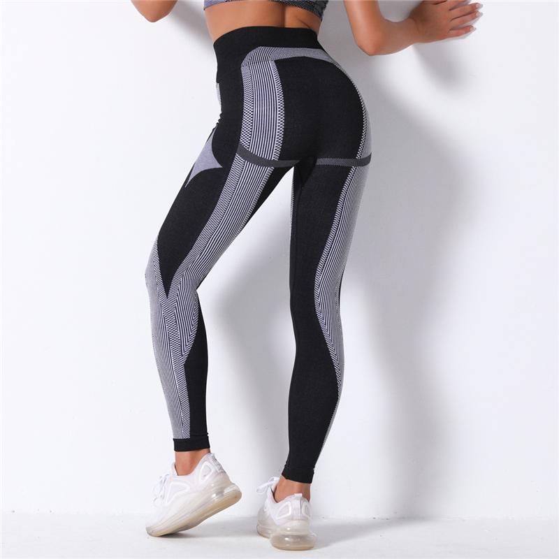 Women Sexy Gym Running Sports Leggings Pants Push Up Jeggings Seamless Sports Pants Training Workout Stretch Fitness Leggings